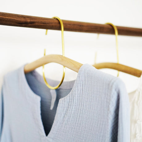 TELLS Marisol Elegant Wall Hanger Solid Wood Clothes Rack from TELLS