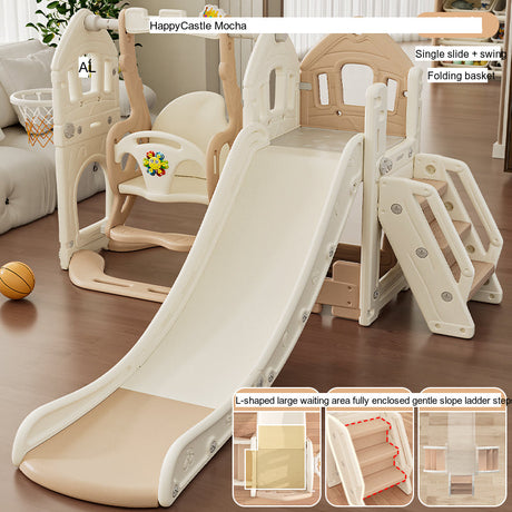 MIGOBEAR Three-in-One Slide Swings Toy Indoor from KAWADENO