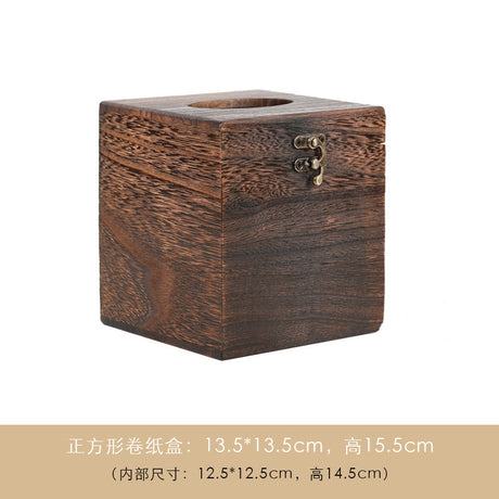 PAULOWNIA Haruka Eco-Friendly Square Storage Box from PAULOWNIA
