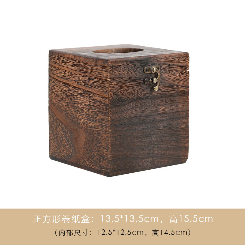 PAULOWNIA Haruka Eco-Friendly Square Storage Box from PAULOWNIA