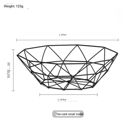 TIANRUN Elowen Minimalist Geometric Fruit Basket from TIANRUN