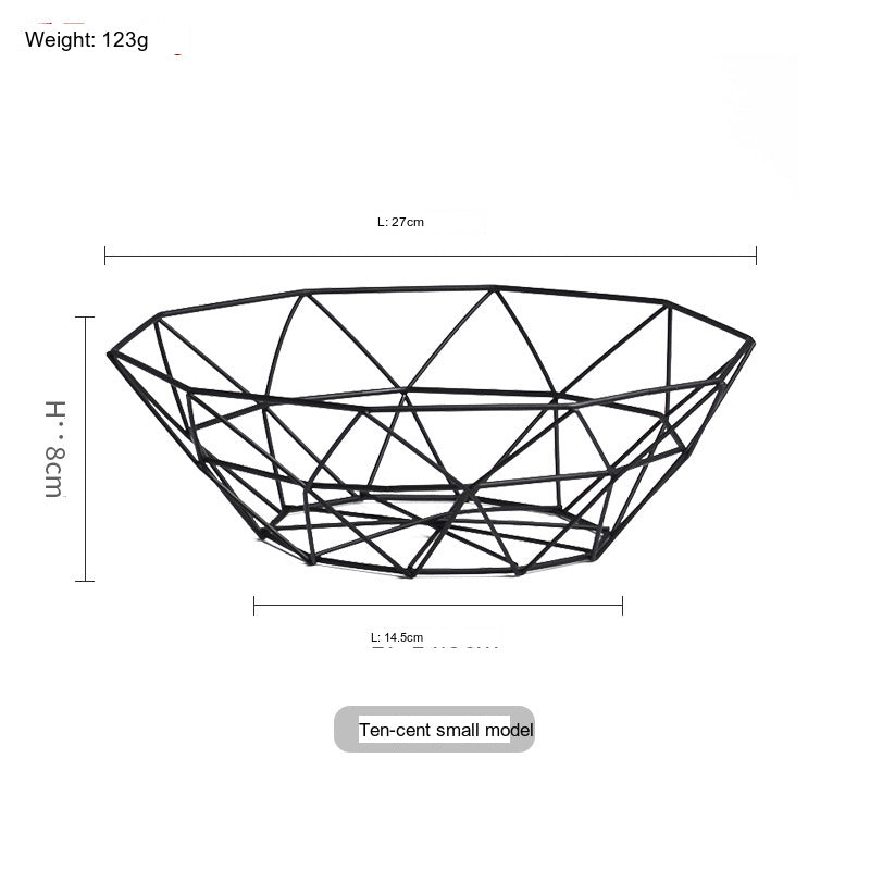 TIANRUN Elowen Minimalist Geometric Fruit Basket from TIANRUN