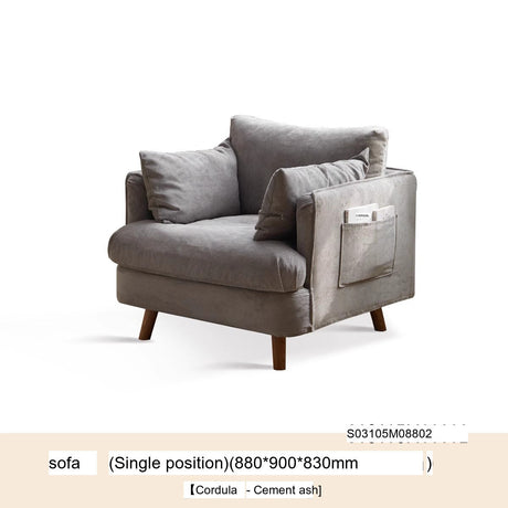 GENJI Yūrei Modern Minimalistic Leisure Sofa from GENJI