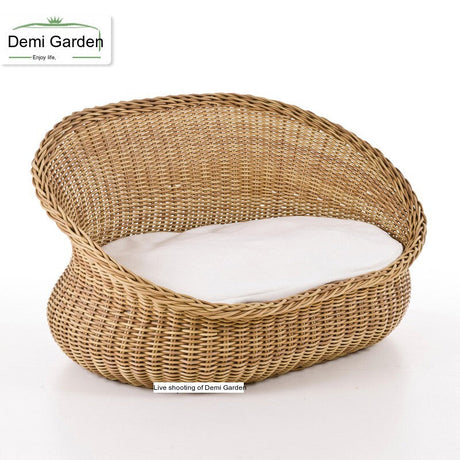 DIME GARDEN Esperanza Elegant Reclining Rattan Chair Set from DIME GARDEN