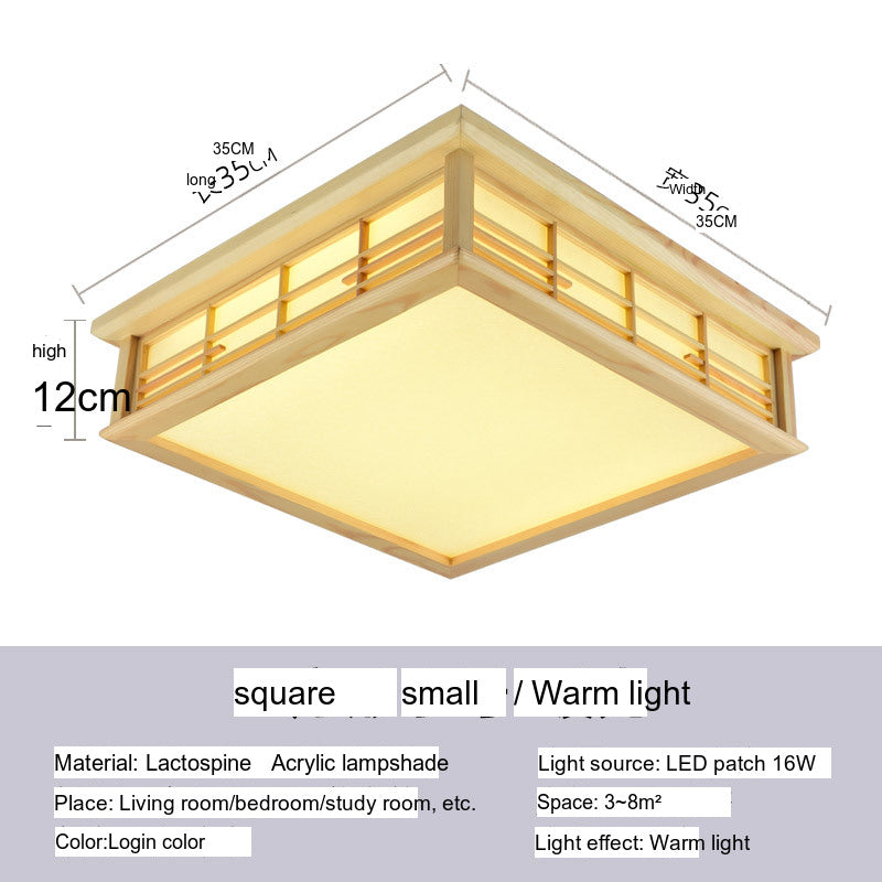BOJI Haruki Minimalist Square LED Ceiling Light from BOJI