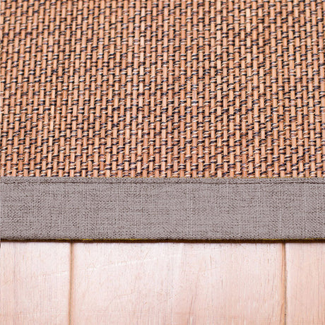 PAULOWNIA Haruki Eco-Friendly Round Yoga Mat Tatami Craft from PAULOWNIA