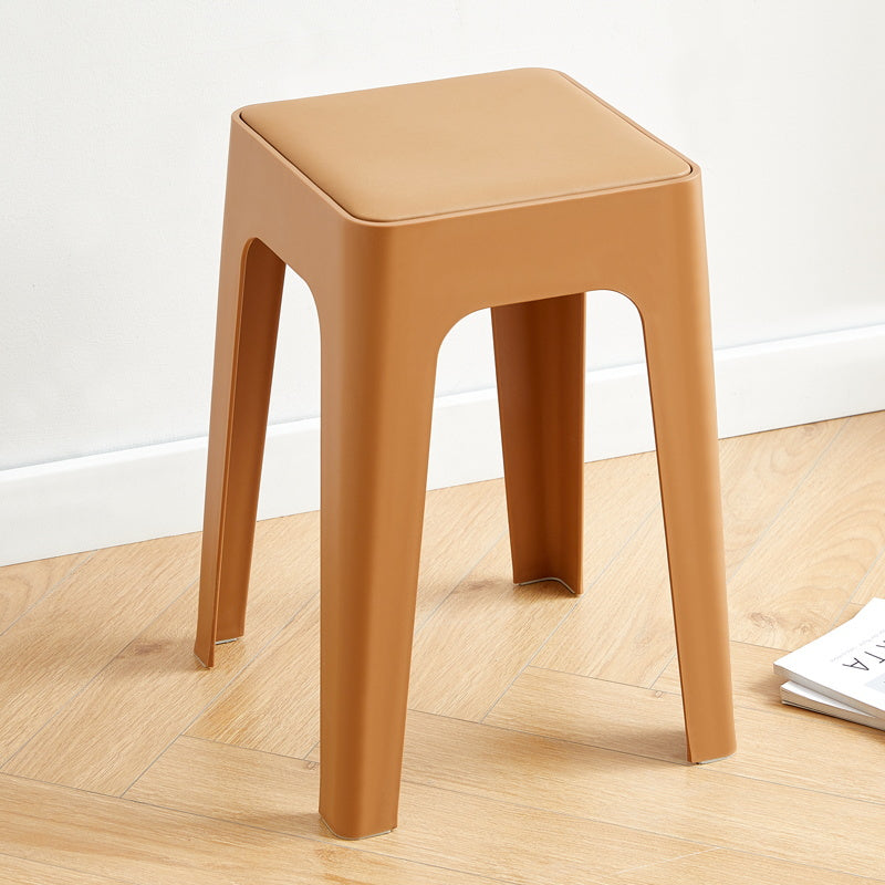 CHENGXIN HOME Araceli Thickened Modern Stacking Plastic Stool from CHENGXIN HOME