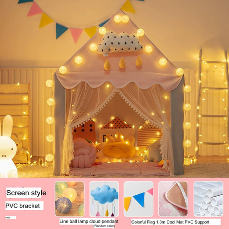 LITTLE DOVE Elowen Enchanted Indoor Playhouse Tent from LITTLE DOVE