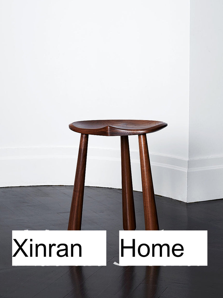 GENJI Amara Elegant Solid Wood Bar Stool from GENJI