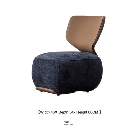 MOXER Shinju Light Luxury Nordic Recliner Chair from MOXER