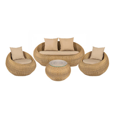 OMONO Valencia Chic Modern Leisure Round Coffee Table Set from OMONO