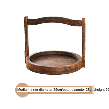 PAULOWNIA Kaori Elegant Vintage Tea Ceremony Fruit Basket from PAULOWNIA