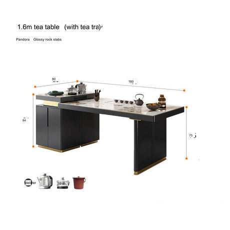 QUANMU Santiago Elegant Modern Tea Table Set from QUANMU