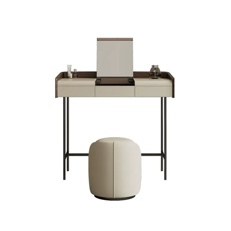 GEPH Ava Minimalistic Cream Dressing Table from GEPH