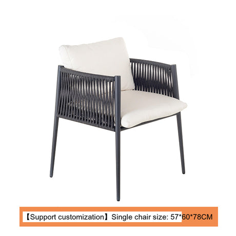 DIME GARDEN Hoshiko Elegant Rattan Weave Dining Set from DIME GARDEN