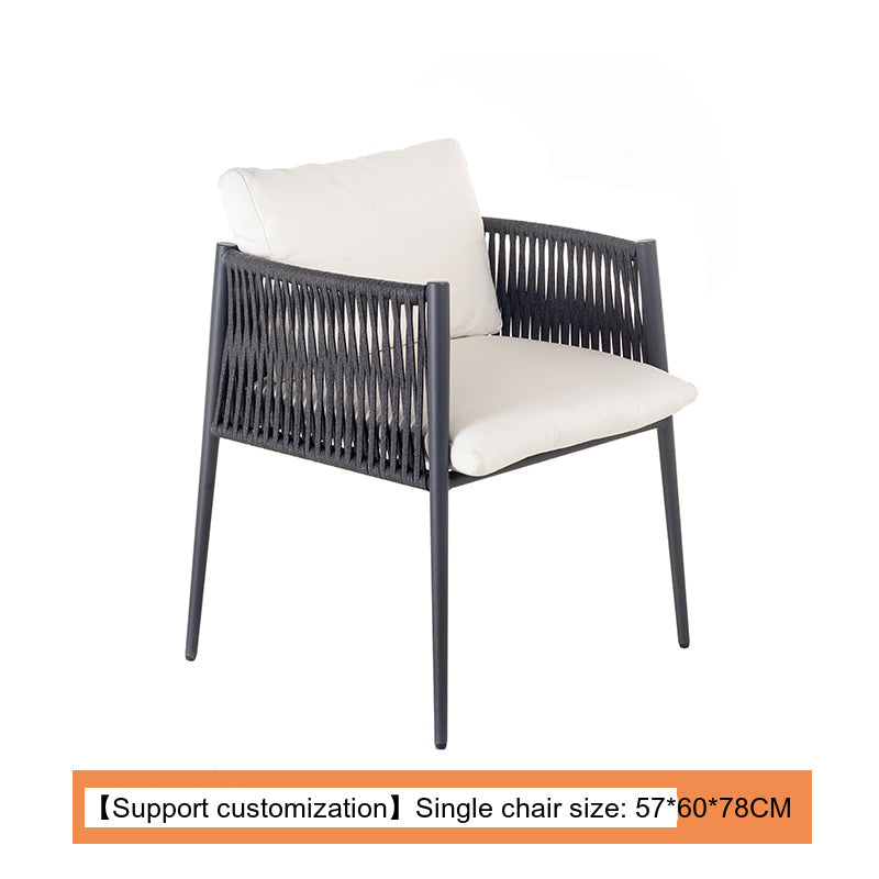 DIME GARDEN Hoshiko Elegant Rattan Weave Dining Set from DIME GARDEN