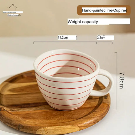 MH Esmeralda Chic Elegant Ceramic Coffee Cup from MH
