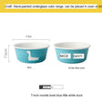 LIVETAI Calypso Charming Ceramic Soup Bowl Tableware Set from LIVETAI