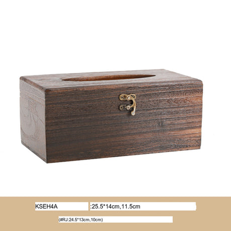 PAULOWNIA Kenji Eco-Friendly Rectangular Wooden Storage Box from PAULOWNIA