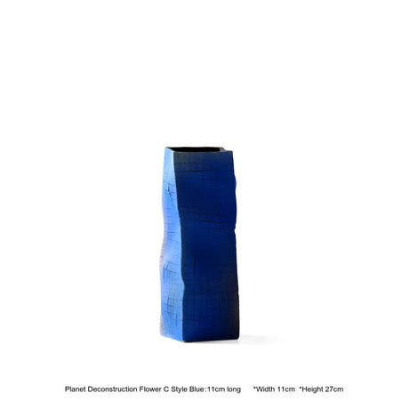 VAVINCI Aeliana Artistic Geometric Ceramic Flower Bottle from VAVINCI