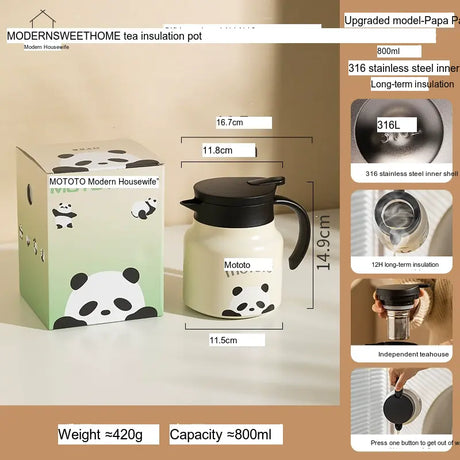 MH Kaori Stylish Large-Capacity Heating Water Pot from MH