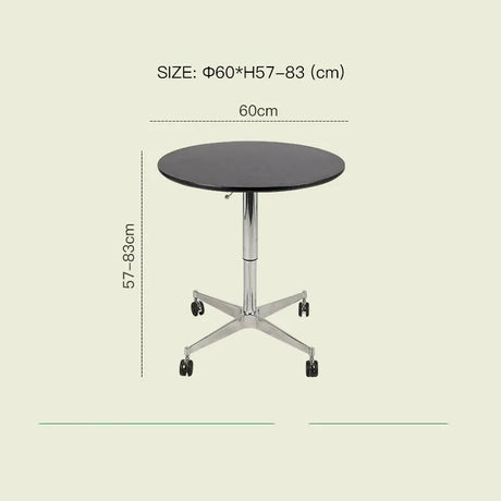 LAZYSPACE Zoey Solid Wood Lift Table from LAZYSPACE