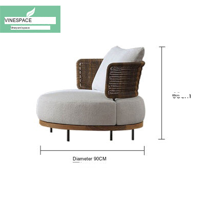 RATTAN SPACE Elowen Scandinavian Natural Wood Coffee Table from RATTAN SPACE