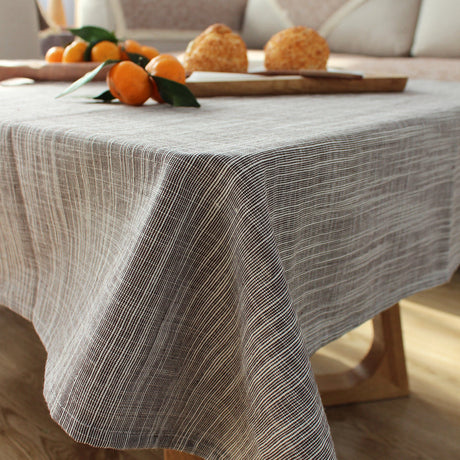 CHESTNUT COCOON Akihiro Elegant Linen Tablecloth from CHESTNUT COCOON