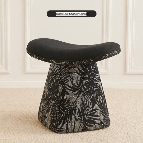 NIYE Santiago Chic Fabric Change Shoe Stool from NIYE