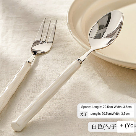 MOSE Colorful Pearl Glaze Spoon from MOSE