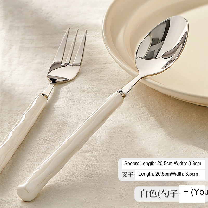 MOSE Colorful Pearl Glaze Spoon from MOSE