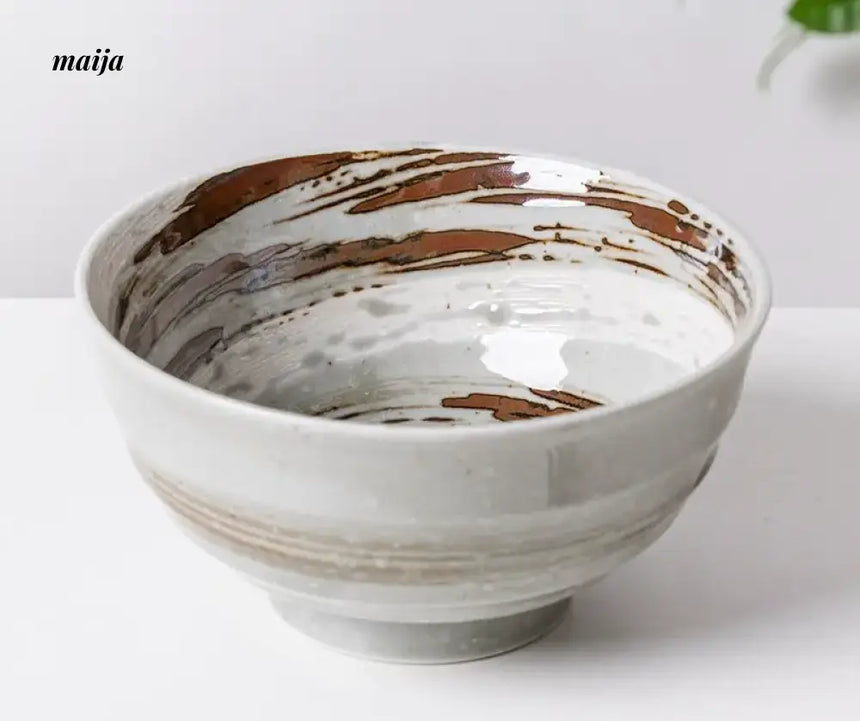 OKADA YAKI 6-Inch Japanese Soup Bowl from OKADA YAKI