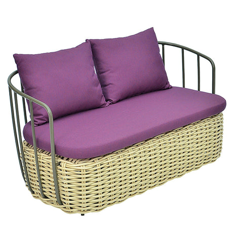 DIME GARDEN Santiago Cozy Rattan Chair Set Garden Furniture from DIME GARDEN
