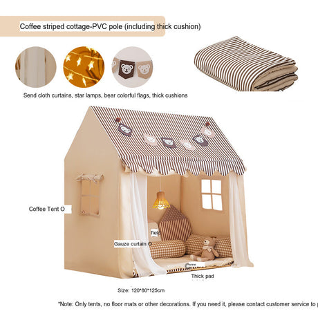 LITTLE DOVE Seraphina Enchanted Indoor Play Tent from LITTLE DOVE
