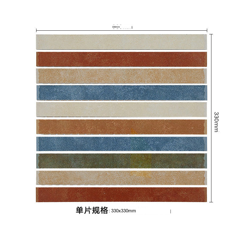 LOFTWELL Marisol Aesthetic Antique Brick Wall Threshold Stone Skirting from LOFTWELL