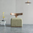 MOXER Kenshin Elegant Solid Wood Contrast Color Sofa Bench from MOXER