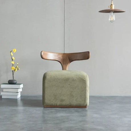 MOXER Kenshin Elegant Solid Wood Contrast Color Sofa Bench from MOXER