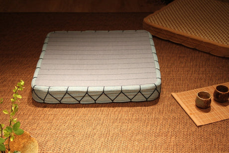 PAULOWNIA Haruki Cozy Japanese Tatami Cushion from PAULOWNIA