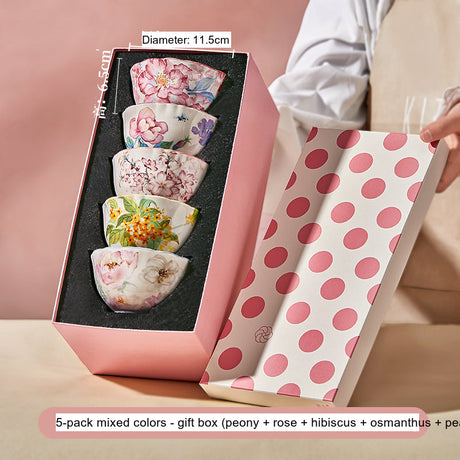 MOSE Twelve Flower Rice Bowl from MOSE