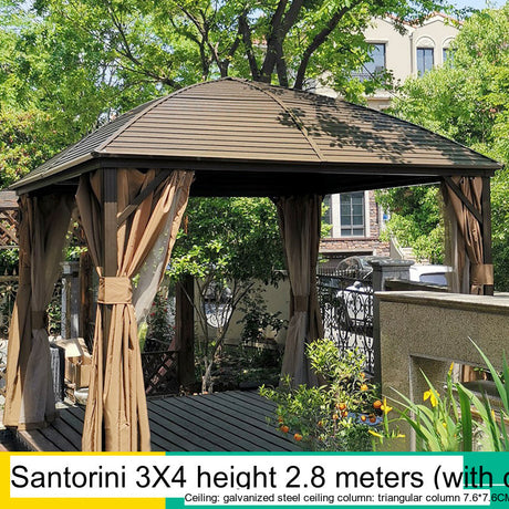 MOJIA Thalassa High-End Outdoor Pavilion for Luxurious Spaces from MOJIA