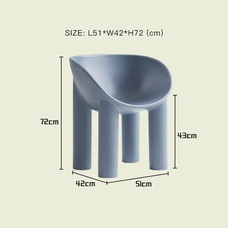 LAZYSPACE Zoey Elephant Legs Chair from LAZYSPACE