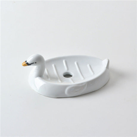 TIANRUN Amaryllis Vibrant Duck-Shaped Soap Holder Drying Rack from TIANRUN