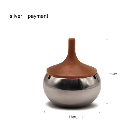 EPIUS Marcellus Elegant Windproof Steel Ashtray from EPIUS