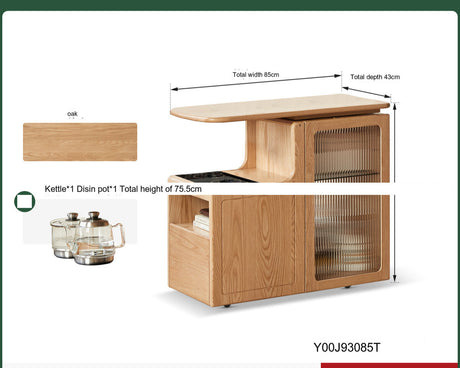 GENJI Azumi Minimalist Solid Wood Coffee Table from GENJI