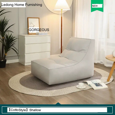 LEDONG Haruka Plush Adjustable Recliner Bean Bag Sofa from LEDONG
