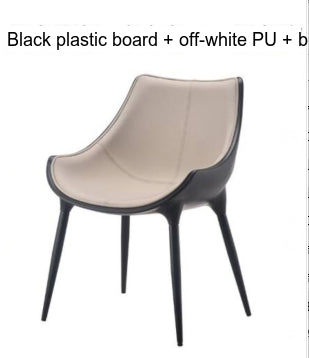MIKA Italian Leather Office Dining Chair from MIKA