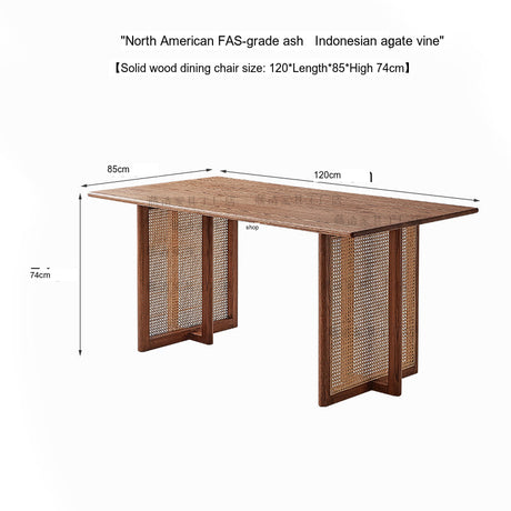 RATTAN FURNITURE Akihito Elegant Natural Wooden Highchair from RATTAN FURNITURE