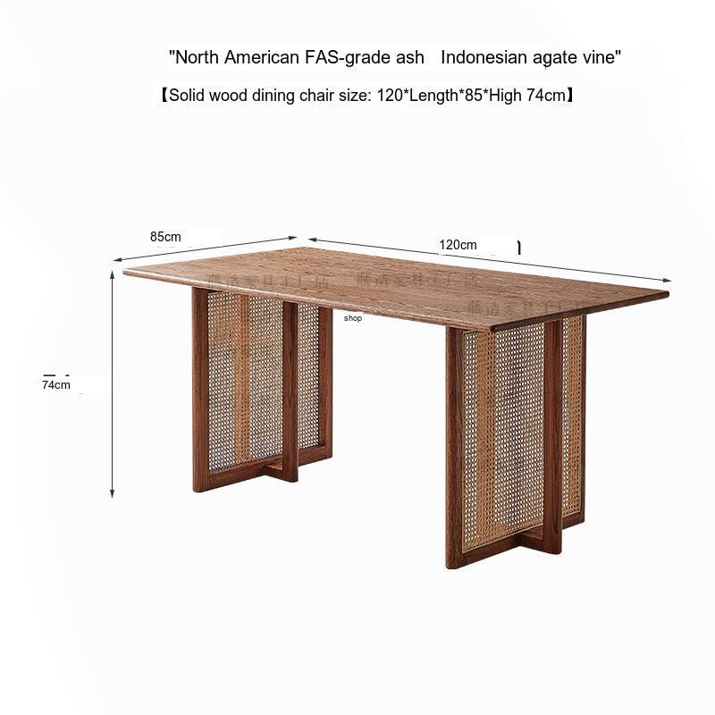 RATTAN FURNITURE Akihito Elegant Natural Wooden Highchair from RATTAN FURNITURE