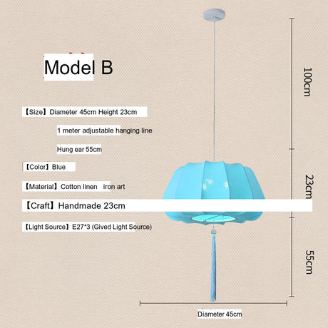 BOJI Kiyomi Vintage Soft Glow Ceiling Lamp from BOJI