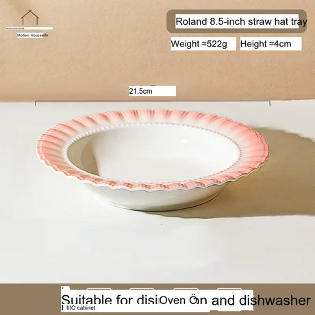 MH Isolde Chic Elegant Dinner Plate Tableware from MH